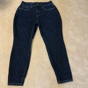 Judy Blue Hi-Rise tummy control skinny jeans style 88336 size 14W